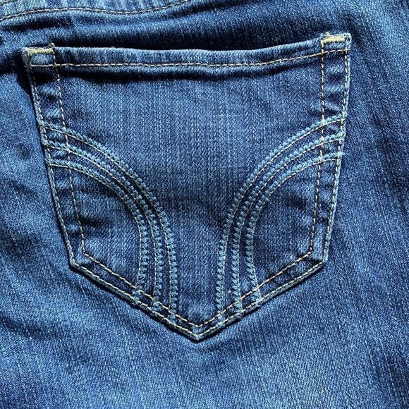 Hollister Washed 1R Distressed Straight Skinny Denim Jeans Size W 25 - Picture 7 of 8